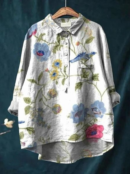 MB | Elegante und vielseitige Blumenbluse