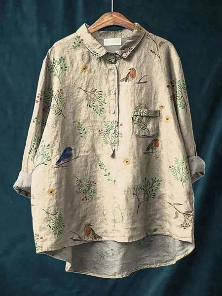 MB | Elegante und vielseitige Blumenbluse