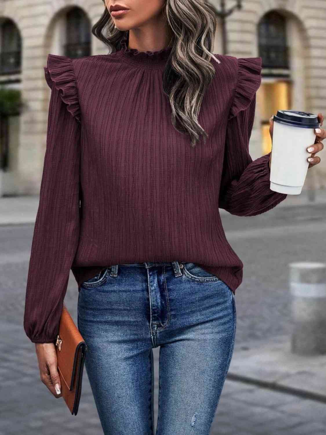 MB | Lässige und modische Winterbluse
