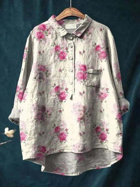 MB | Elegante und vielseitige Blumenbluse