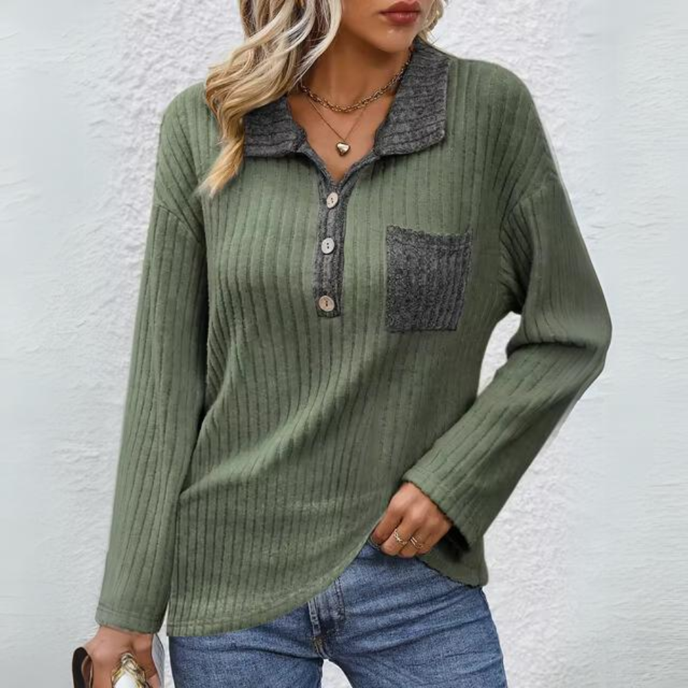 MB | Lässig und mühelos Winter Top