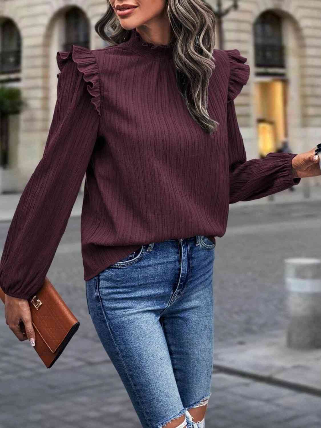 MB | Lässige und modische Winterbluse