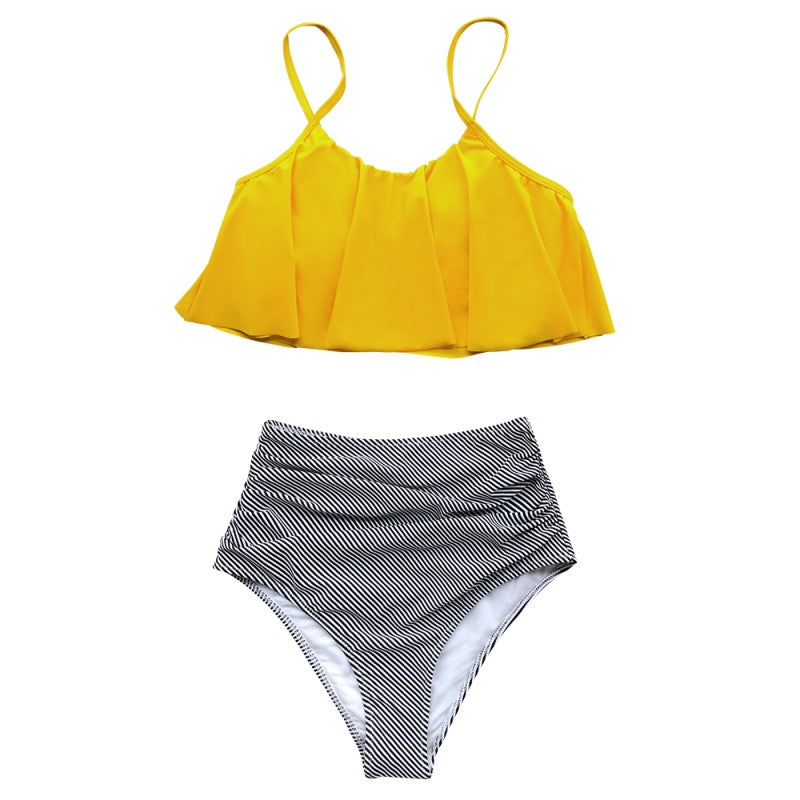 MB | Farbenfroher Bikini mit Rüschen