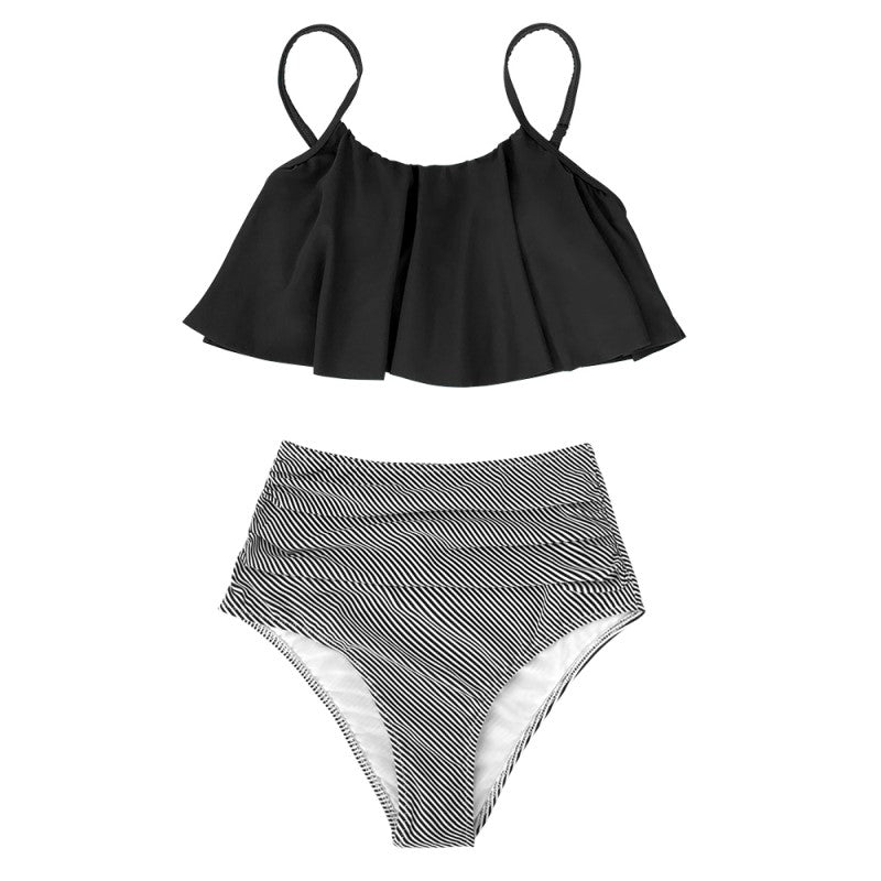 MB | Farbenfroher Bikini mit Rüschen