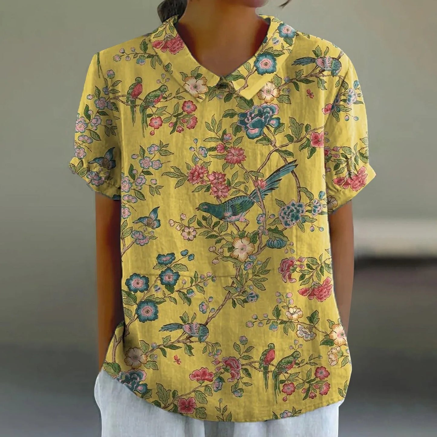 MB | Bluse mit Blumendruck für Frauen