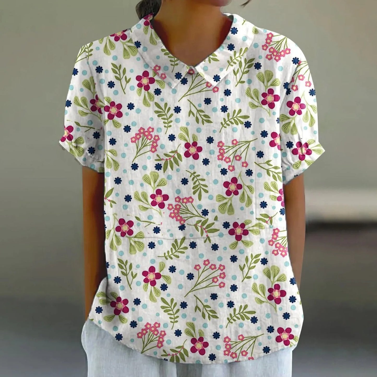 MB | Bluse mit Blumendruck für Frauen