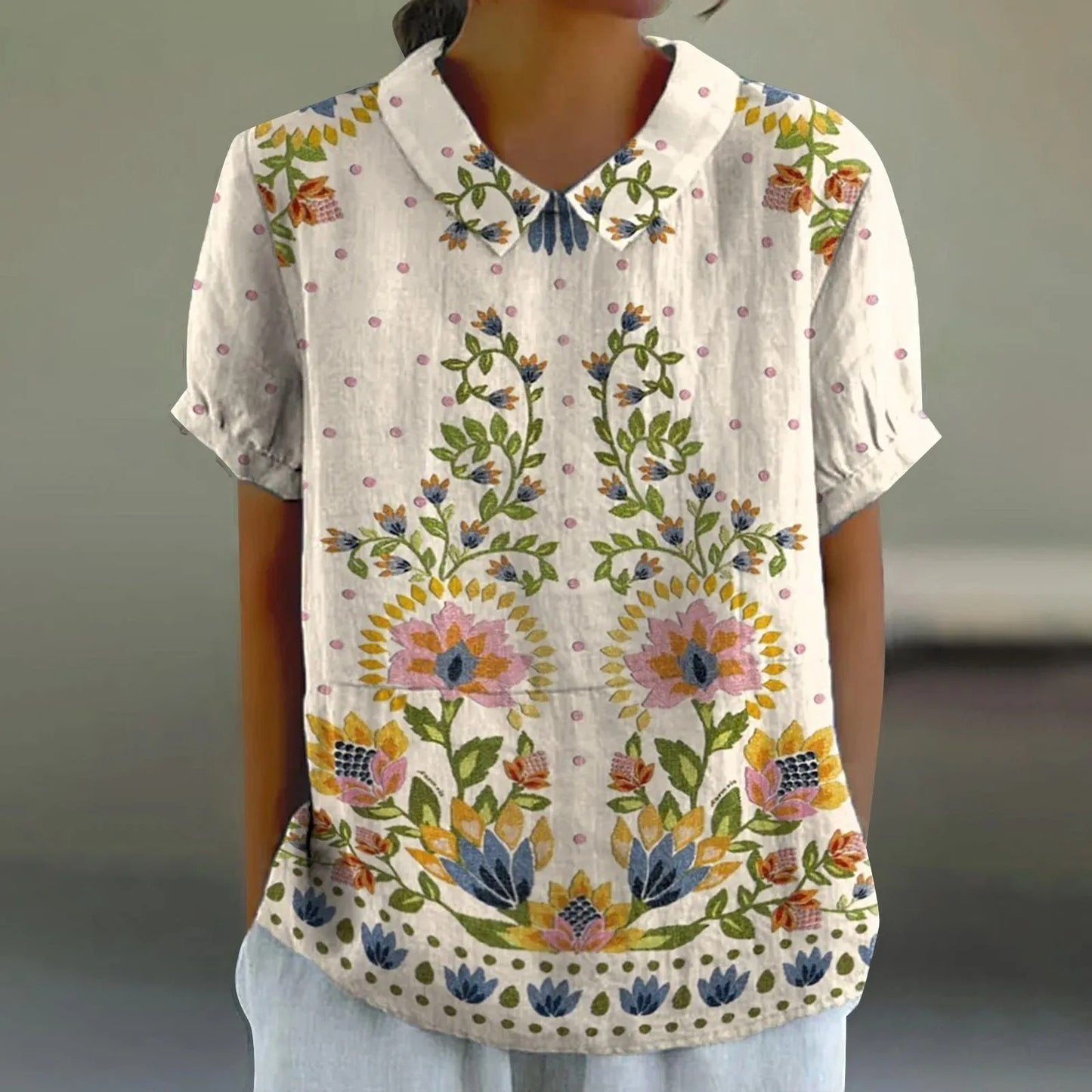 MB | Bluse mit Blumendruck für Frauen