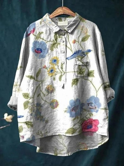MB | Elegante und vielseitige Blumenbluse