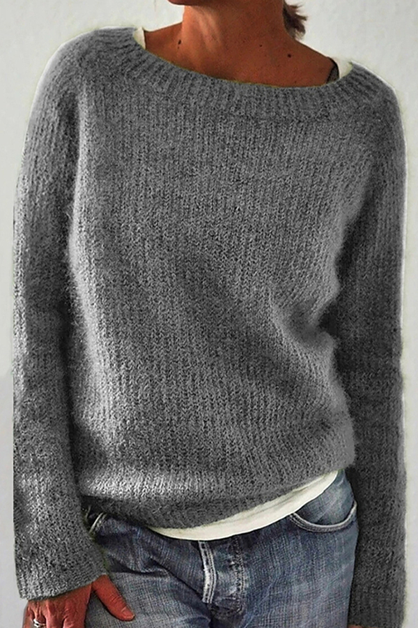 MB | Kuschelig weicher Mohair-Strickpullover