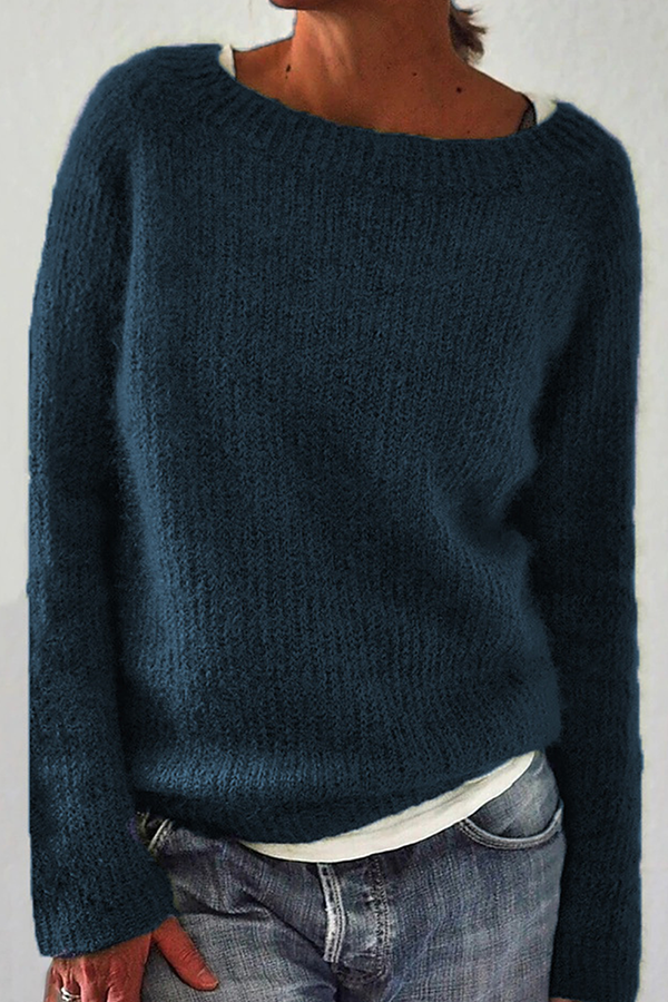 MB | Kuschelig weicher Mohair-Strickpullover