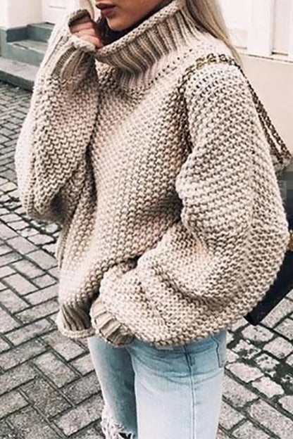 MB | Gemütlicher Turtle-neck pullover in Übergröße