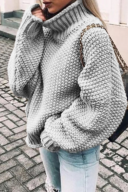 MB | Gemütlicher Turtle-neck pullover in Übergröße