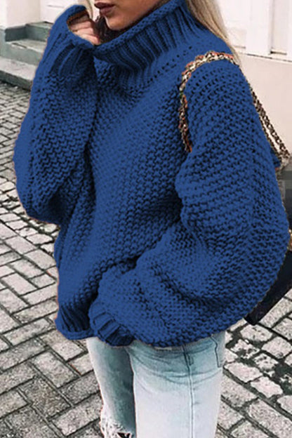 MB | Gemütlicher Turtle-neck pullover in Übergröße