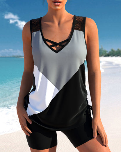 MB | 3-farbiger Tankini