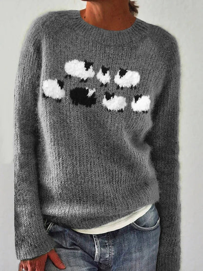 MB | Fuzzy Sheep Strickpullover