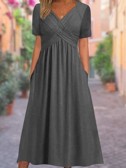 MB | Midikleid mit Seitentaschen