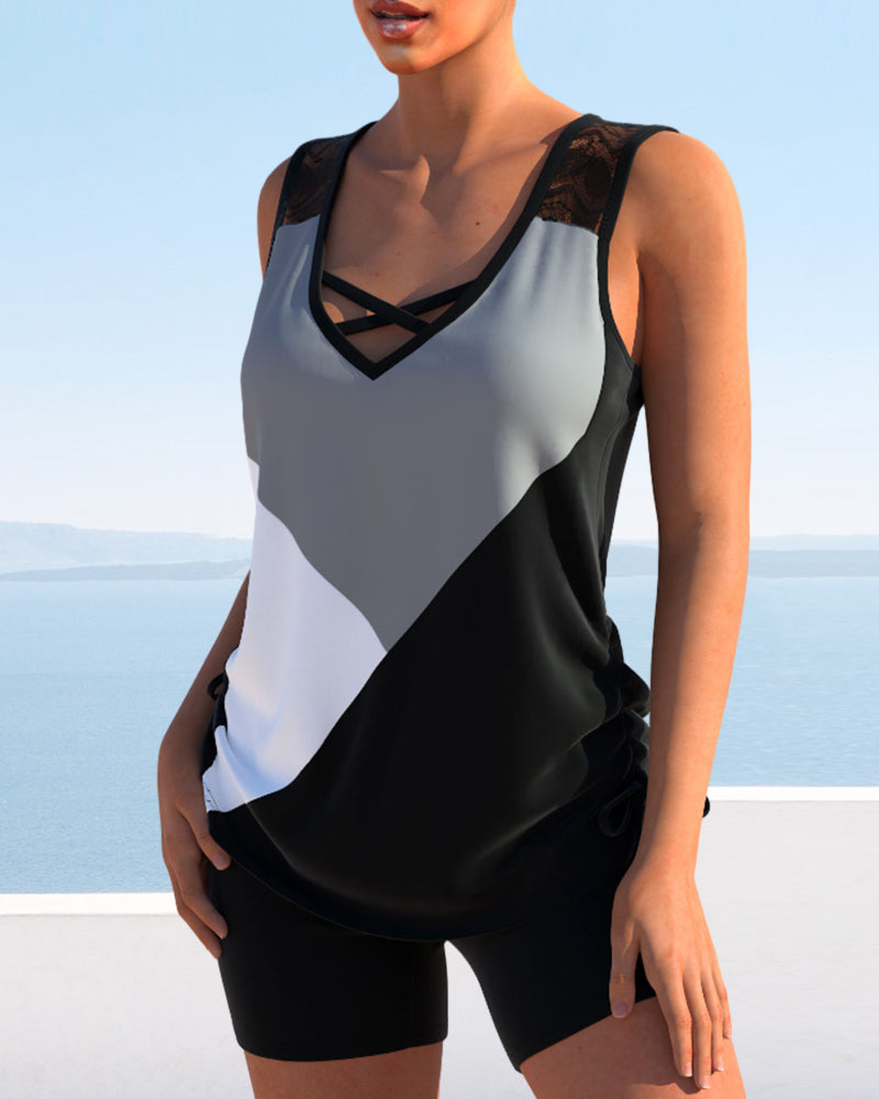 MB | 3-farbiger Tankini