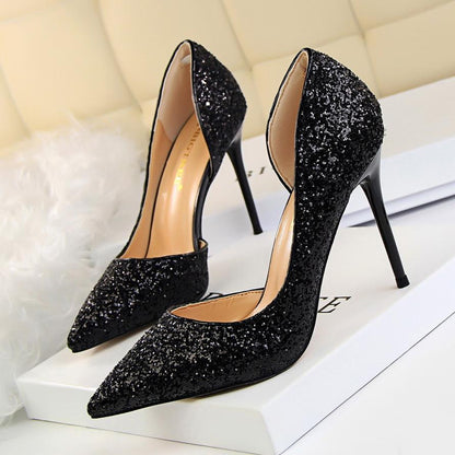 MB | Elegante glitzernde Stiletto-Absätze