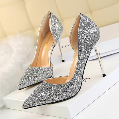 MB | Elegante glitzernde Stiletto-Absätze