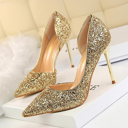 MB | Elegante glitzernde Stiletto-Absätze