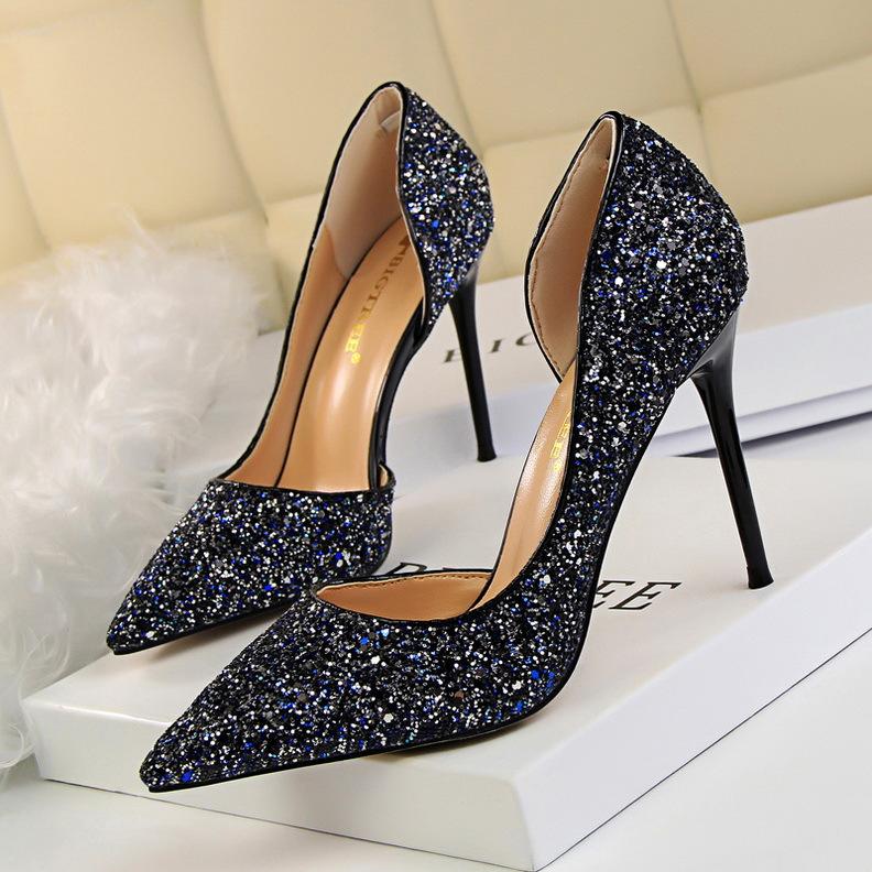 MB | Elegante glitzernde Stiletto-Absätze