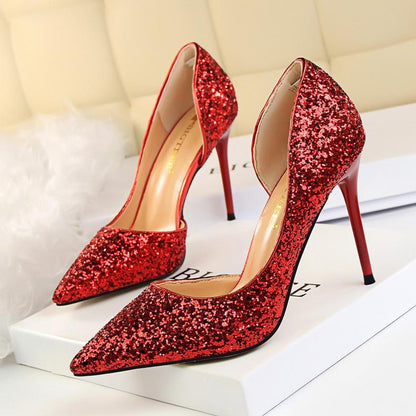 MB | Elegante glitzernde Stiletto-Absätze