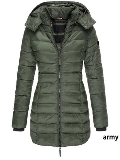 MB | Damen-Pufferjacke mit Kapuze