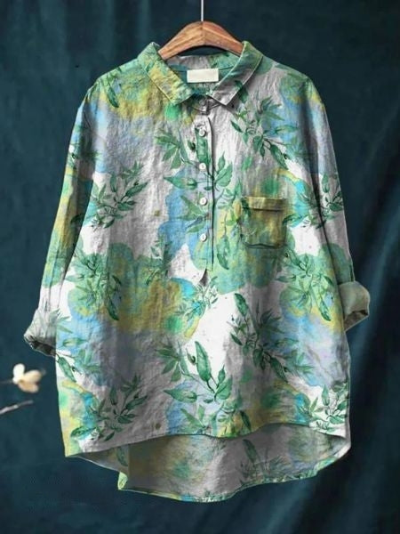 MB | Elegante und vielseitige Blumenbluse