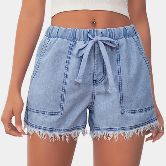 MB | Shorts für Frauen mit Golfsaum und Kordelzug
