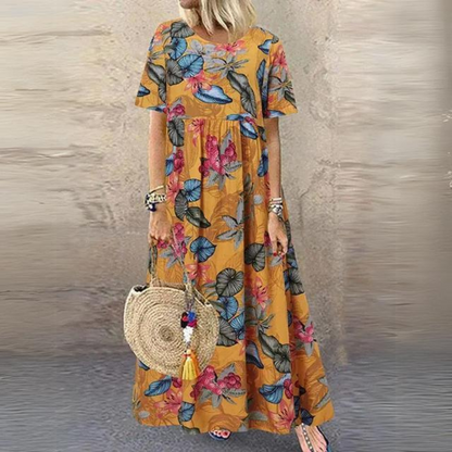 MB | Elegantes Kleid mit Rundhalsausschnitt