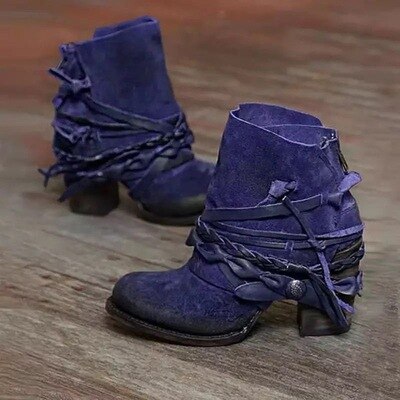 MB | Rustikale Boho-Wickel-Stiefel