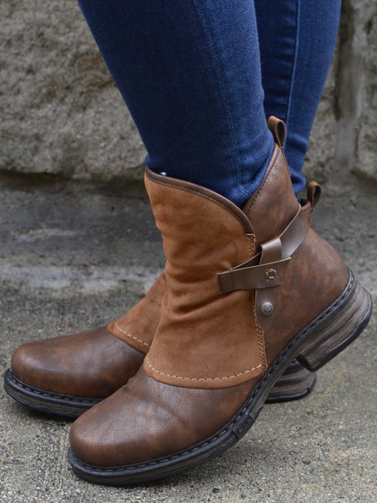 MB | Vintage-inspirierte Stiefeletten