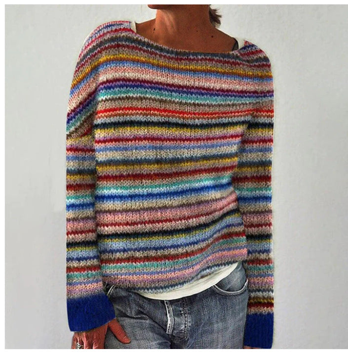 MB | Strickpullover mit Vintage-Muster