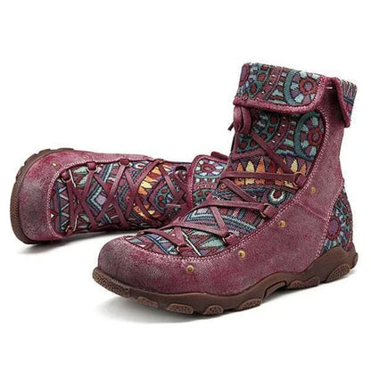 MB | Boho-Schnürstiefel