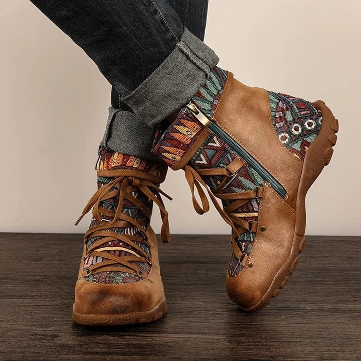 MB | Boho-Schnürstiefel