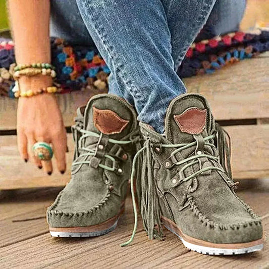 MB | Boho-inspirierte Freizeitstiefel