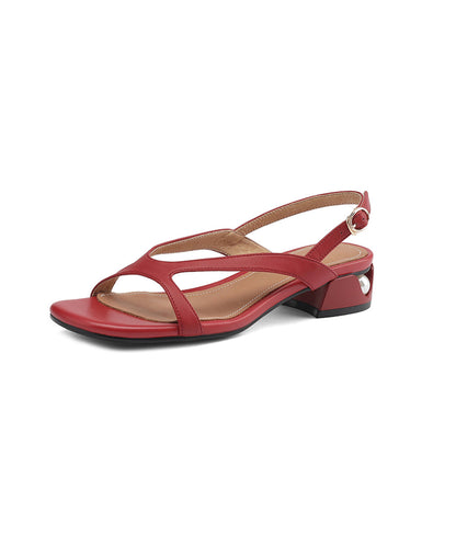 MB | Stilvolle, elegante flache Sandalen