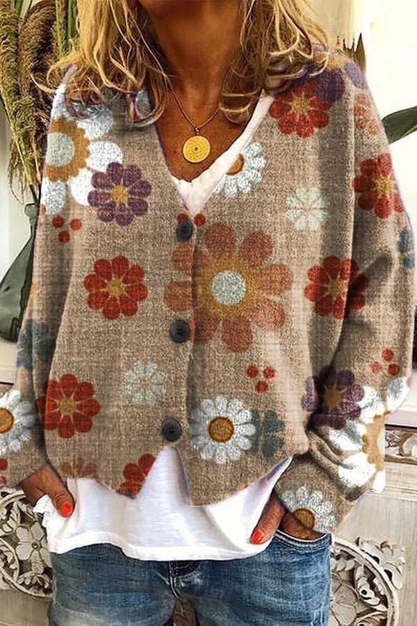 MB | Vintage Boho-Strickjacke