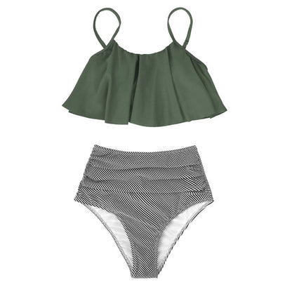 MB | Farbenfroher Bikini mit Rüschen