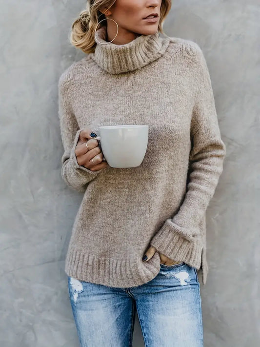 MB | Schicker Turtle-neck strickpullover