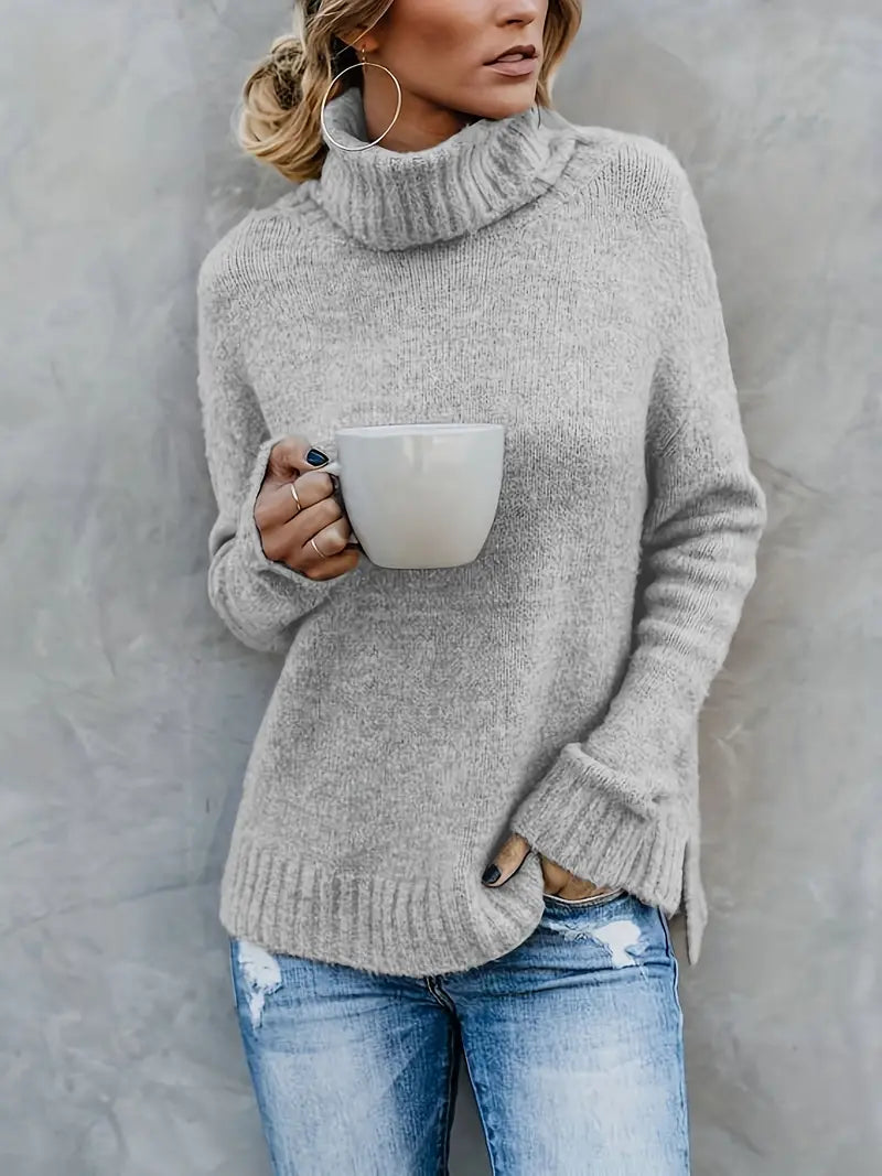 MB | Schicker Turtle-neck strickpullover