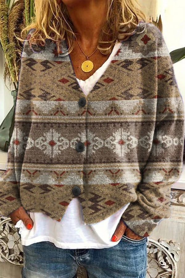 MB | Vintage Boho-Strickjacke