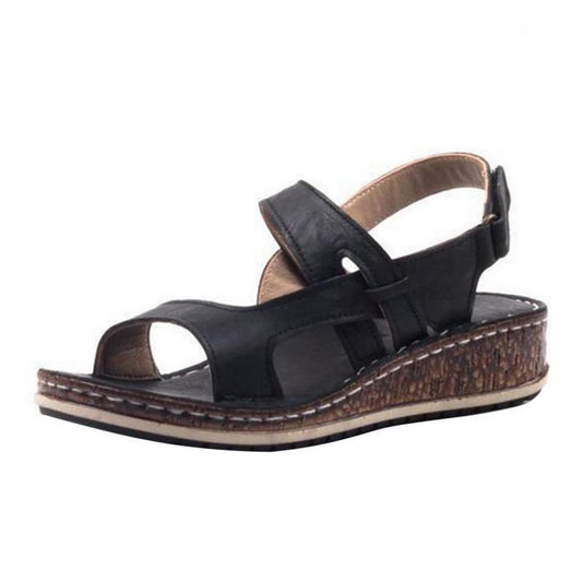 MB | Bequeme Keilsandalen mit verstellbaren Riemen